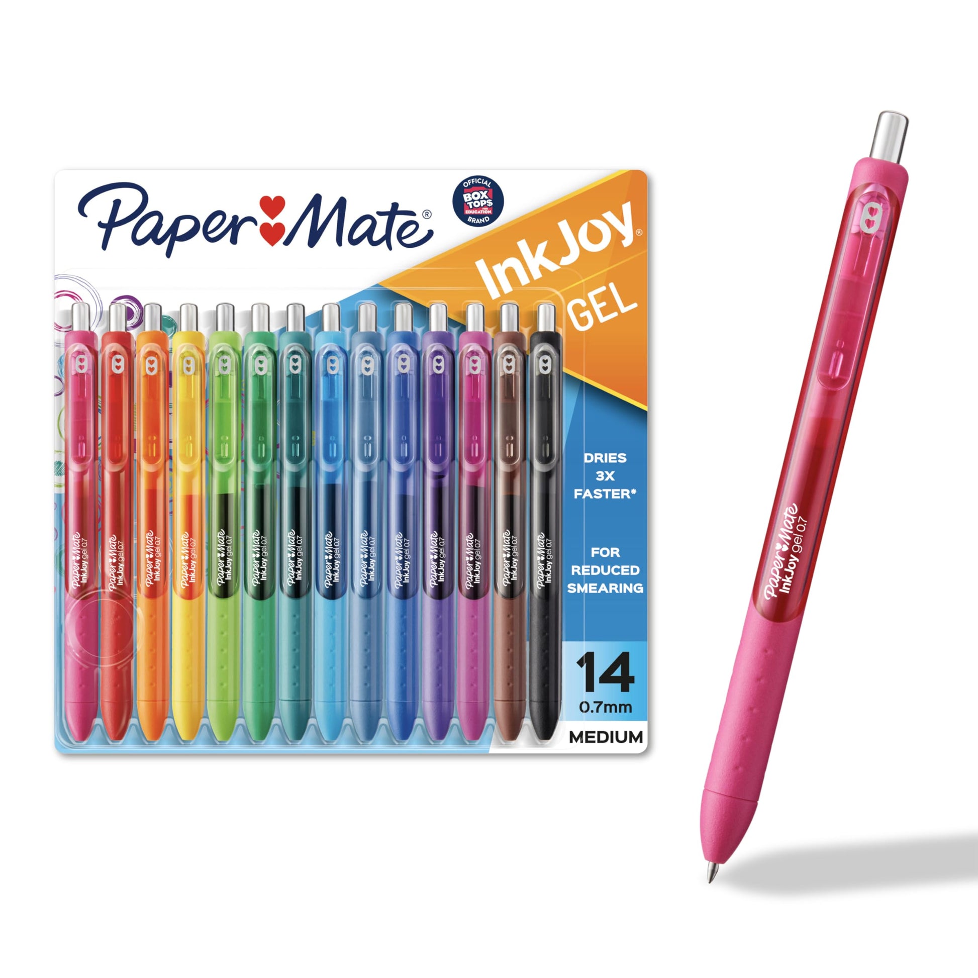Paper Mate Colorful Gel Pens - InkJoy Gel Pens Assorted Medium Point (0.7). Perfect for Vibrant