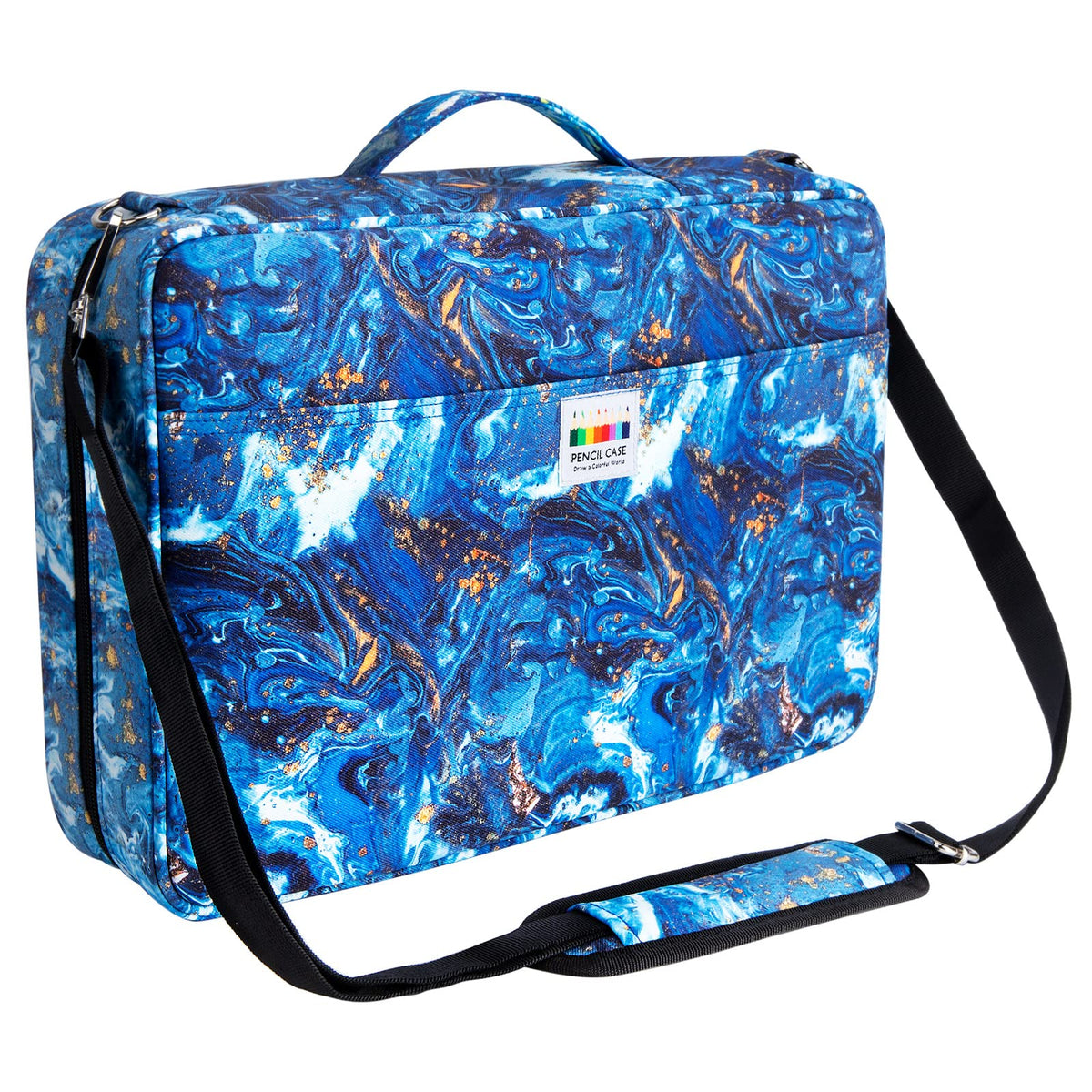 YOUSHARES Big Capacity Colored Pencil Case - 480 Slots large Pen Case Organizer with Multilayer