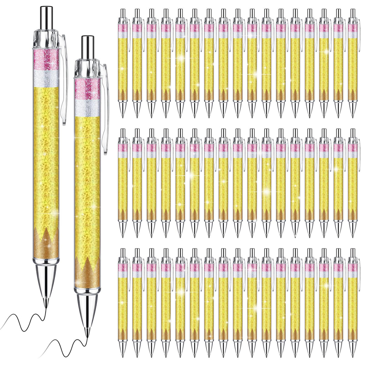 Motipuns 100 Pcs Teacher Pen Bulk Christmas Teacher Appreciation Gifts Bulk