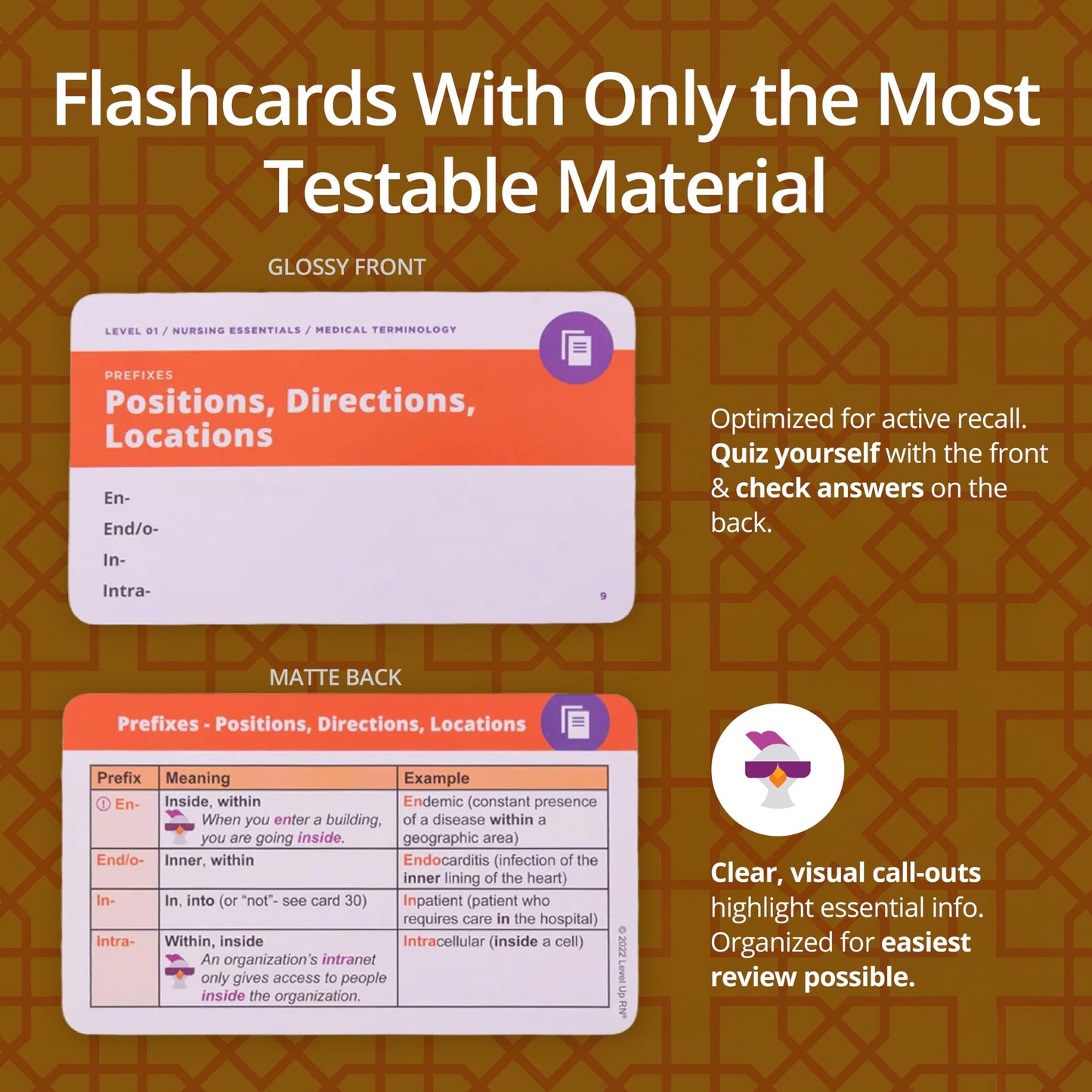 Nursing School Essentials Medical Terminology Flash Cards