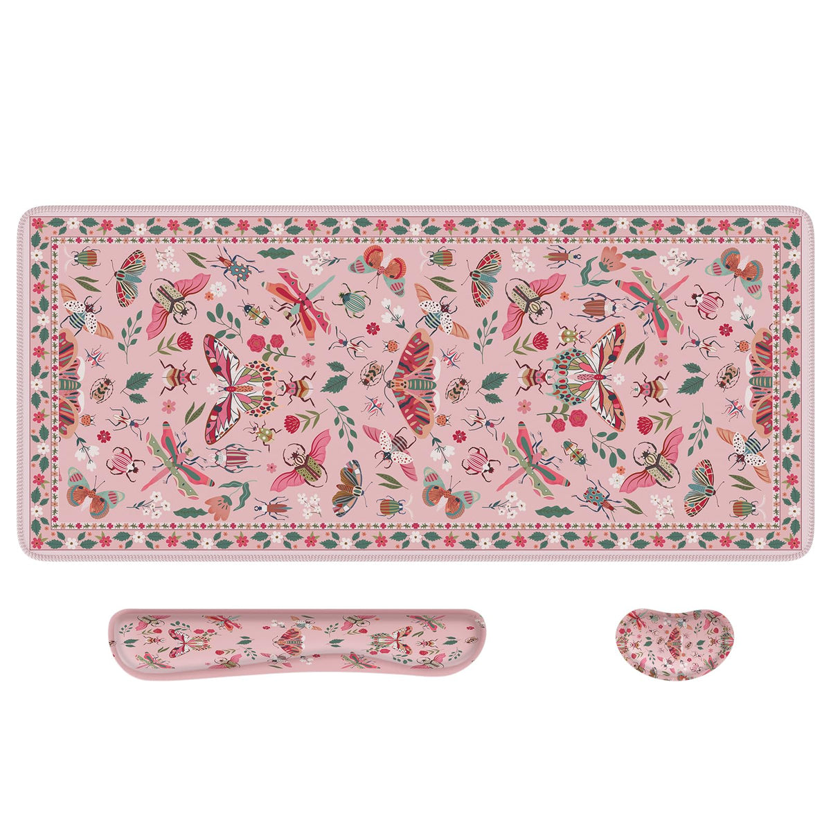 iCasso Large Mouse pad for Desk, Computer Desk Mat, 3Pcs XXL Keyboard and Mouse Pad + Keyboard
