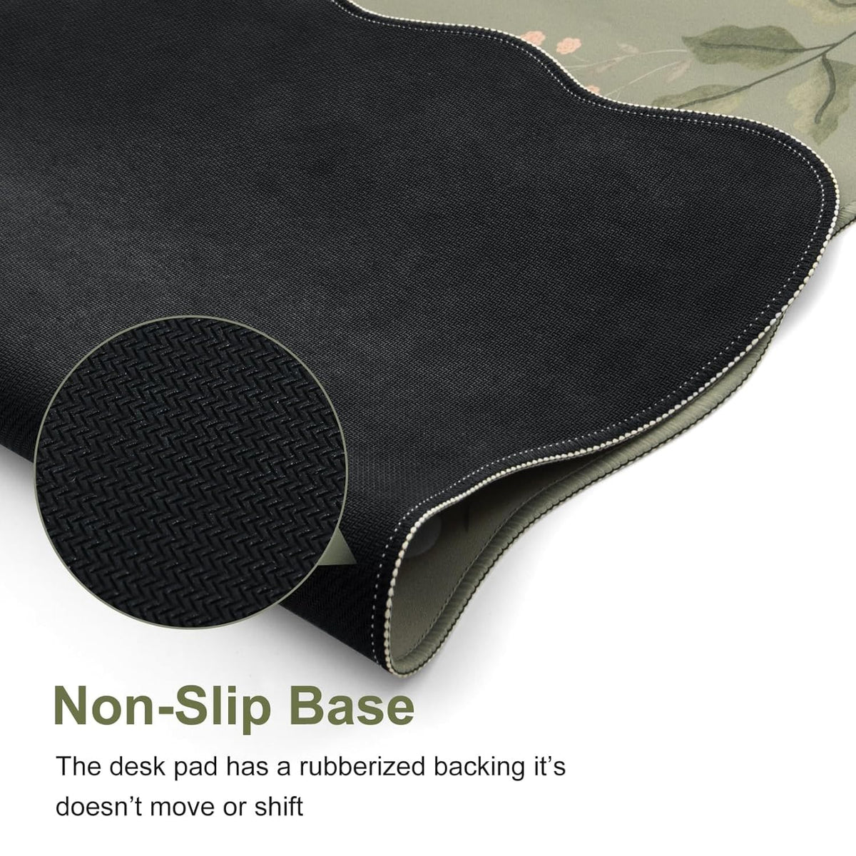 iCasso Green Computer Pad 35.4"x15.7", Desk Protector for Workspace