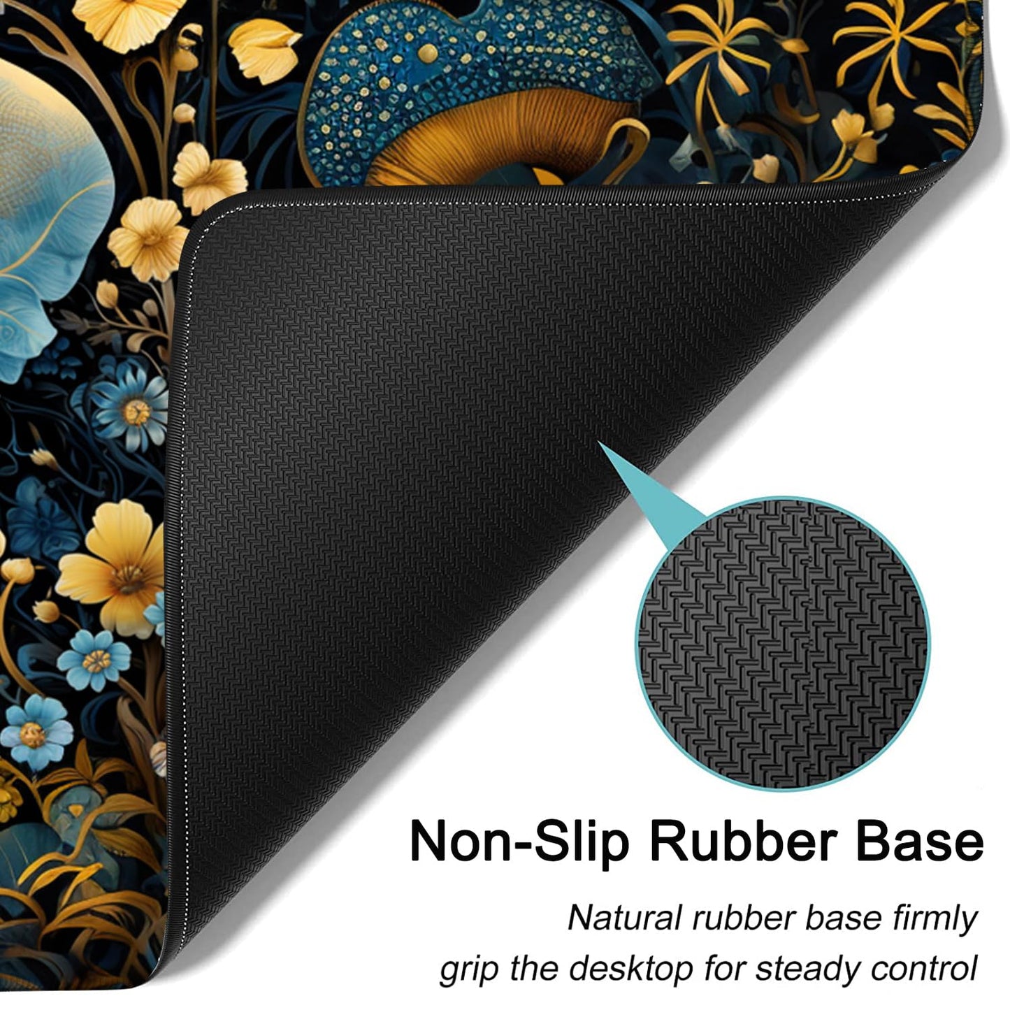 Large Mouse Pad, 31.5 x 11.8in Extended Gaming Mouse Pad with Stitched Edges, XXL Mousepad