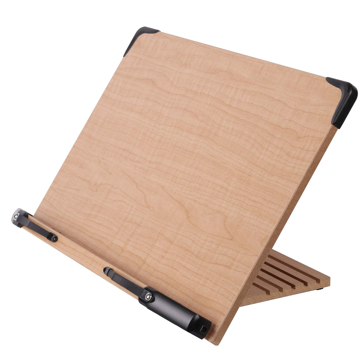 A+ Book Stand BS2500 Large 16x10.5 Portable Adjustable Foldable Bookstand Holder for Reading Hands
