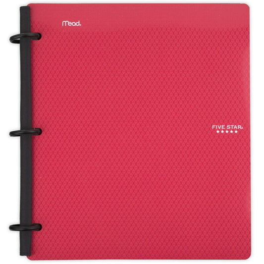 Five Star Flex Hybrid NoteBinder, 1 Inch Binder with Tabs, Notebook and 3 Ring Binder All-in-One
