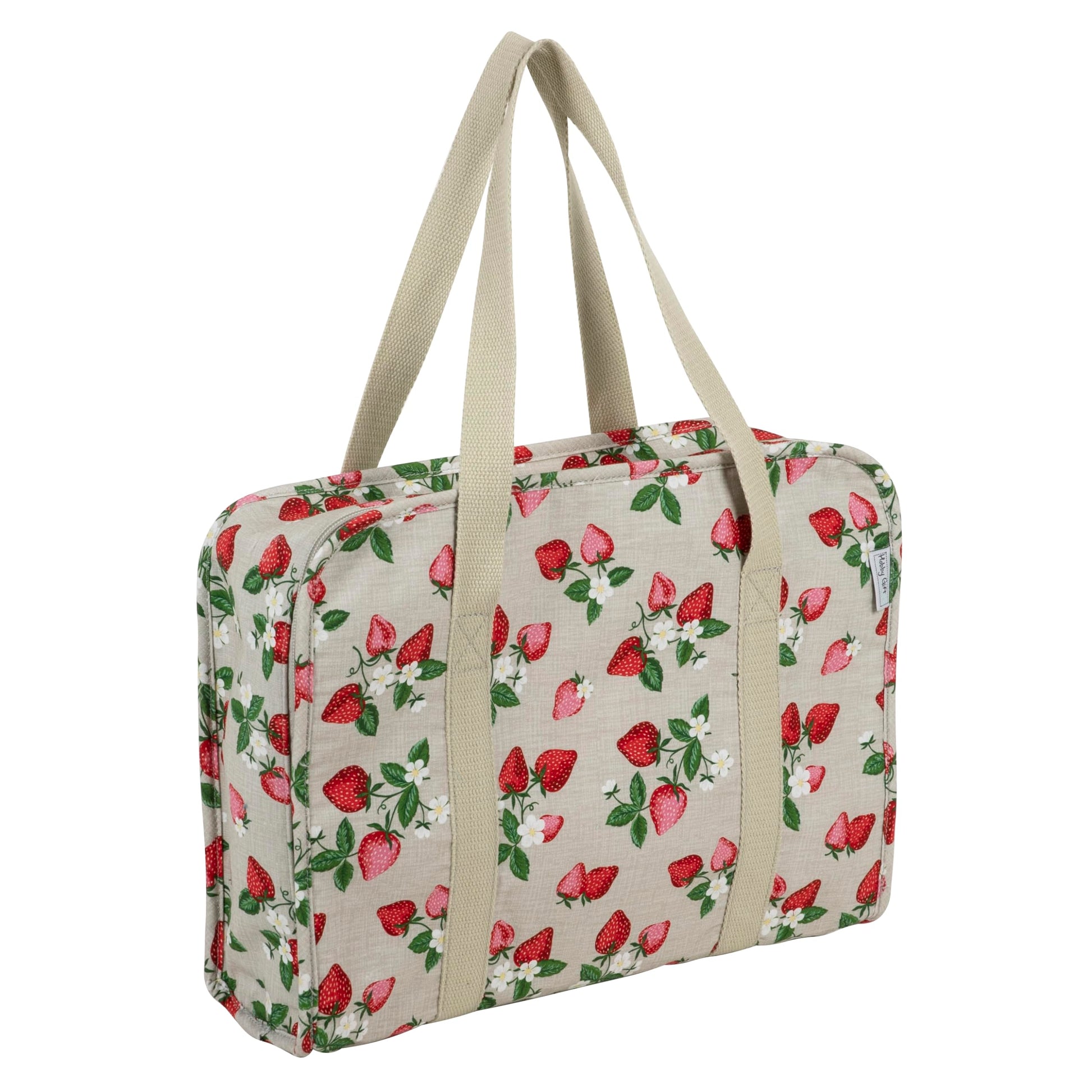 Hobby Gift Project Case Sewing and Yarn Storage Bag with Internal Pockets Handles and Organiser
