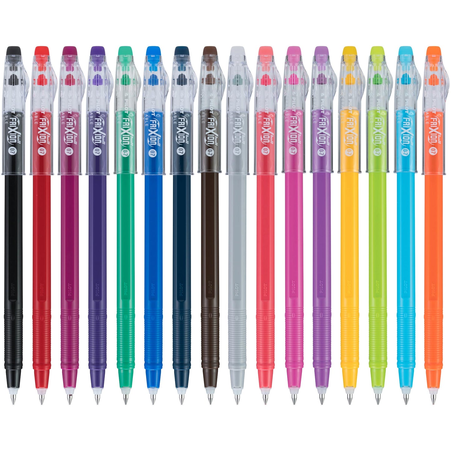 PILOT FriXion ColorSticks Erasable Gel Ink, Assorted Colors, Pack of 16