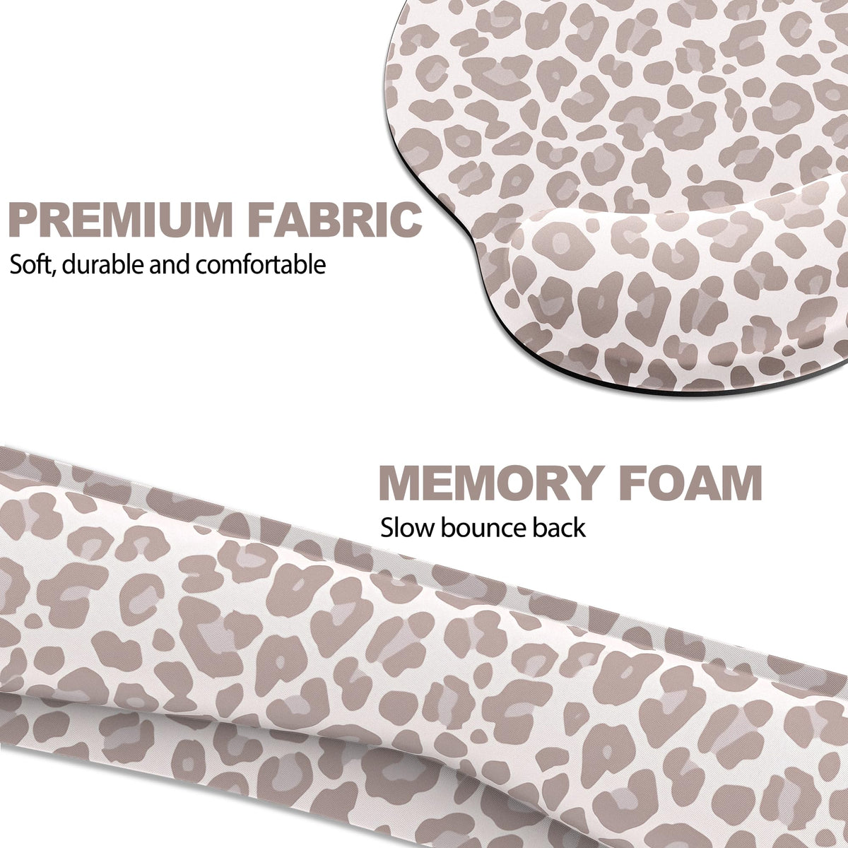 Ergonomic Mouse Pad with Wrist Rest and Keyboard Wrist Rest, Mousepad