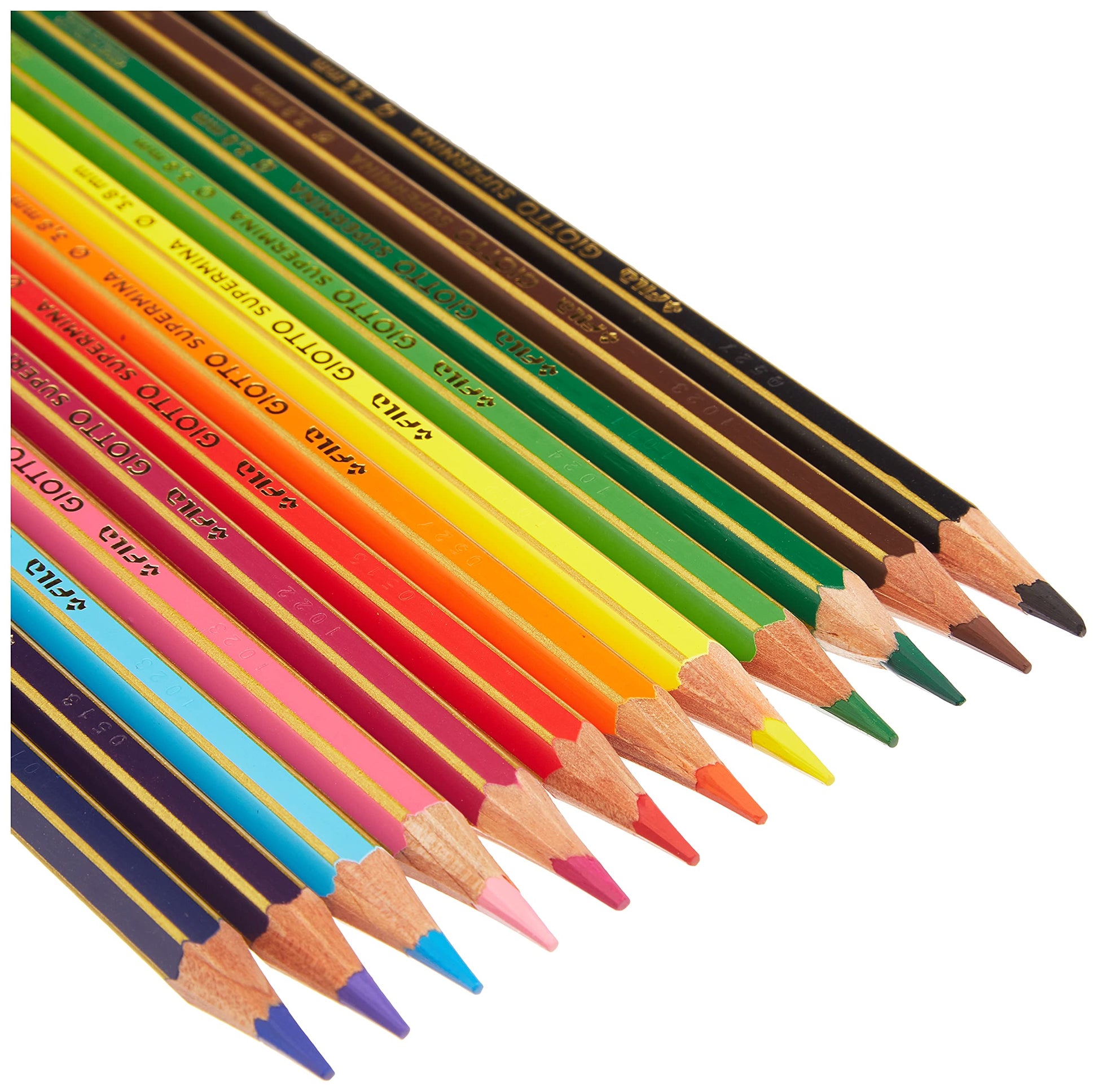 Giotto Supermina 12 Pieces – Pencil (12 Pieces), Assorted Models/Colours, 1 Unit