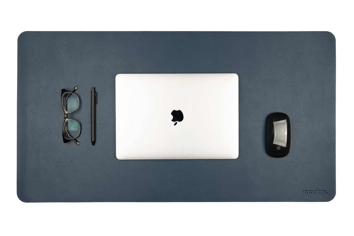 Anecdote Office Desk Pad Mat, Large Keyboard & Mouse Pad, Home Desk Blotter