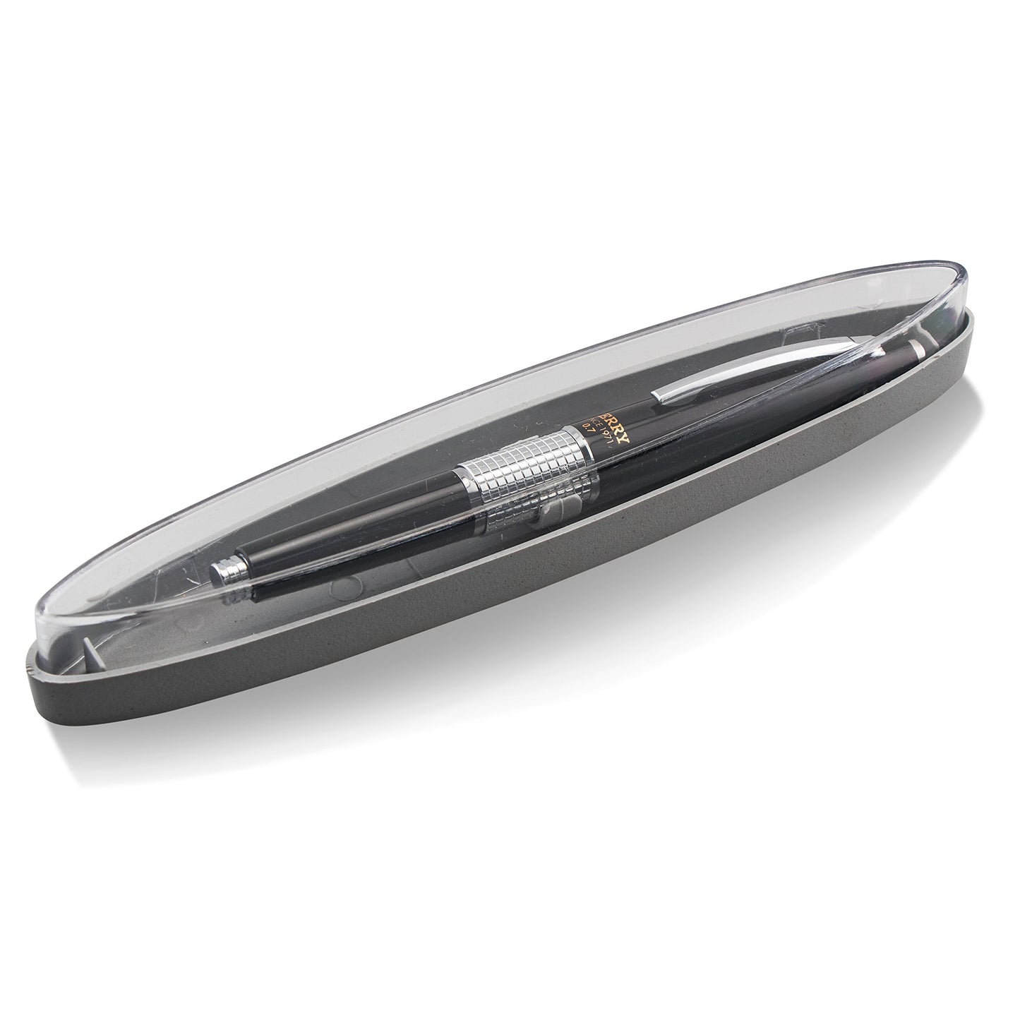 Pentel Sharp Kerry Mechanical Pencil (0.7mm), Black Barrel, 1 Pencil (P1037A)