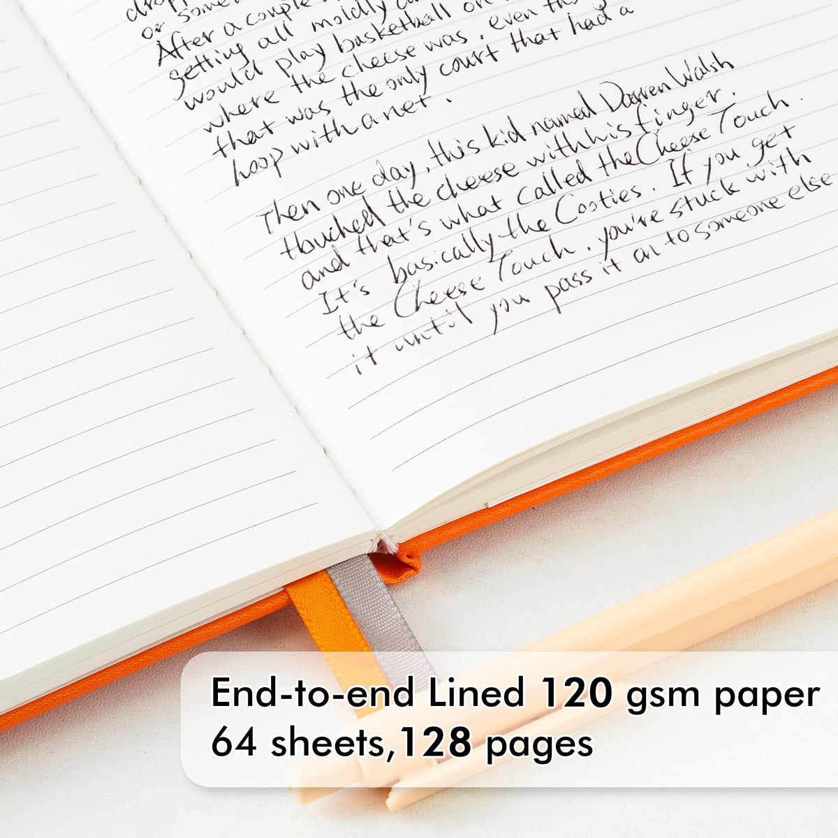 feela Journal Notebook Bulk for School, Hardcover Business Classic Ruled Lined Journals with Pen