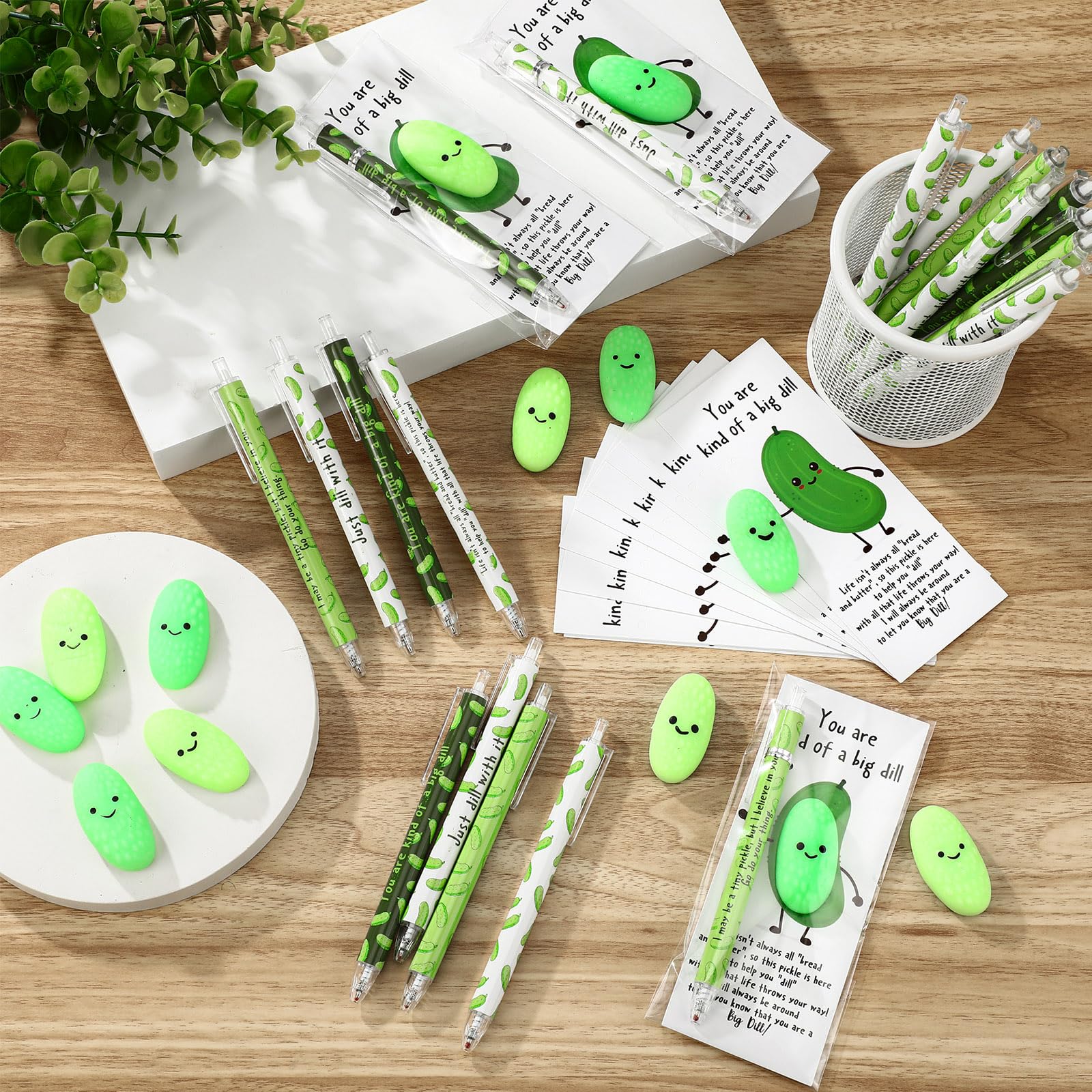 TecUnite Pickle 20 Sets Classroom Motivation Gifts Bulk