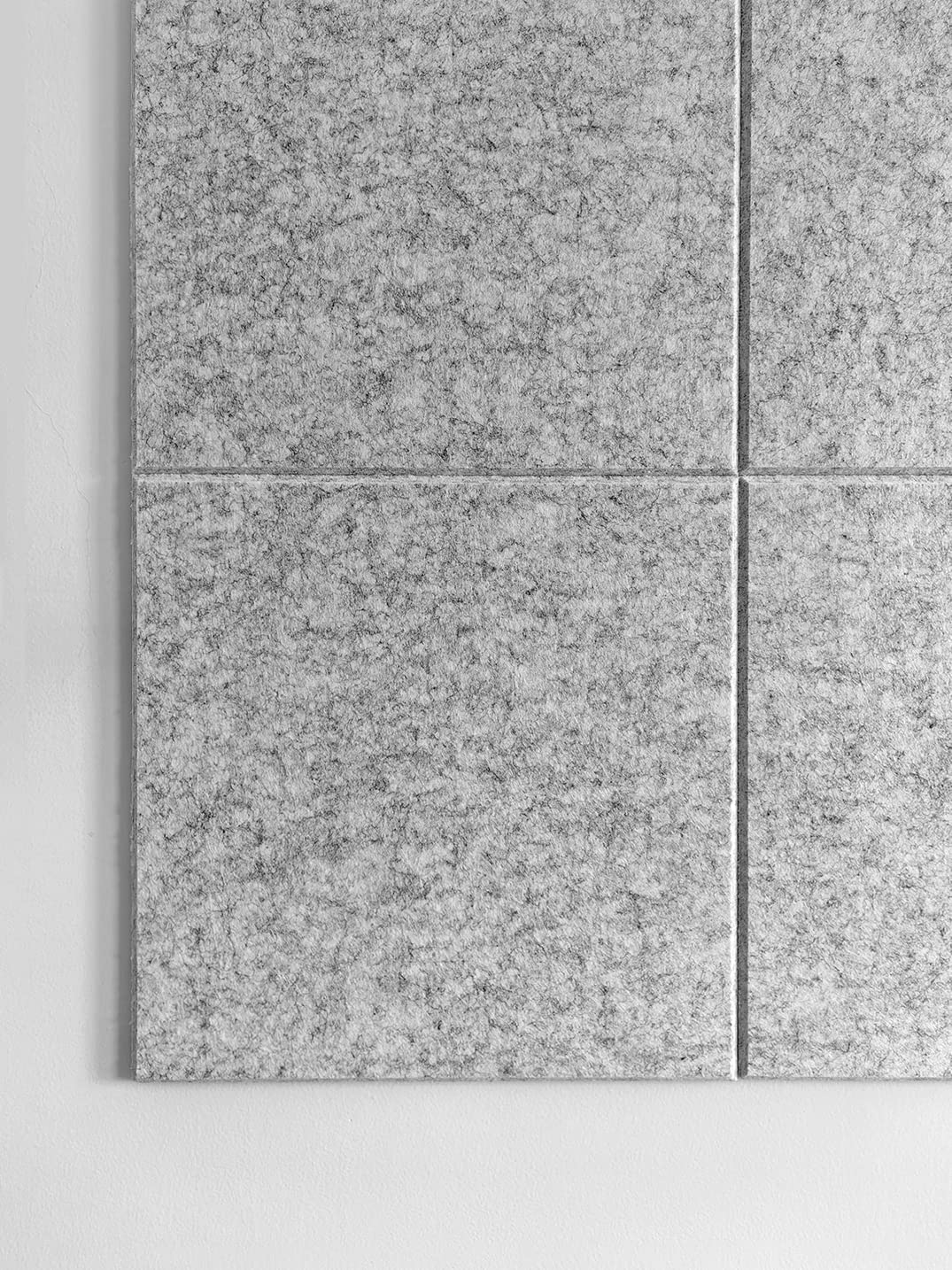 DECORITA Cork Board 24 x36 Alternative - 6 Pack Felt Wall Tiles with Safe Removable Adhesive Tabs