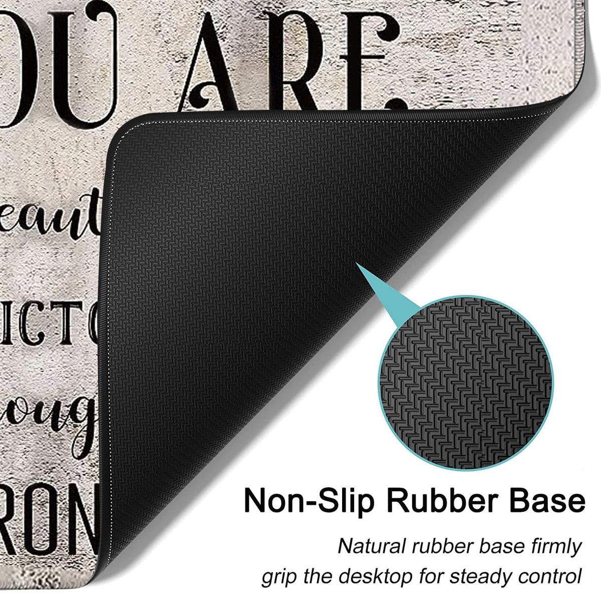 Large Mouse Pad, 31.5 x 11.8in Extended Gaming Mouse Pad with Stitched Edges, XXL Mousepad