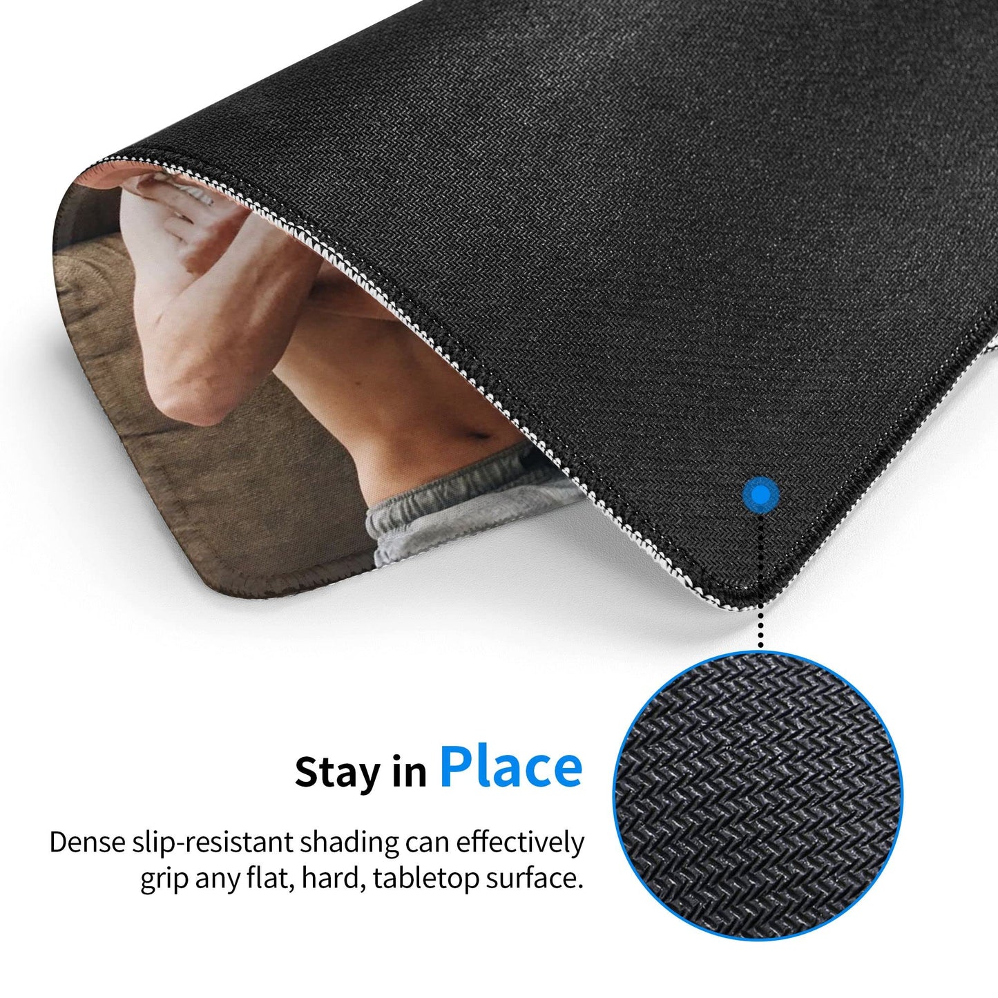 Custom Mouse Pad Personalized Photo Moues Pad with Your Image/Text for Office Gaming Computer Desk