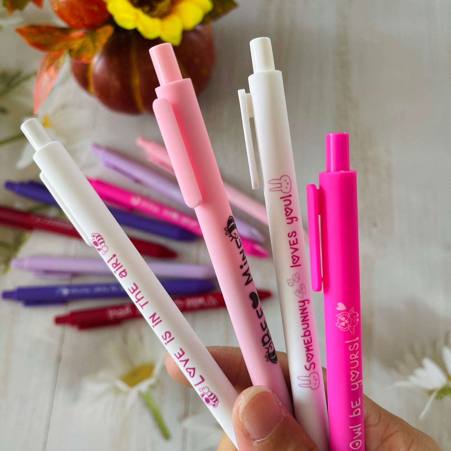 Jxueych 12 Pack Valentine's Day Novelty Ballpoint Pens - Hilarious & Heartfelt Messages for Loved