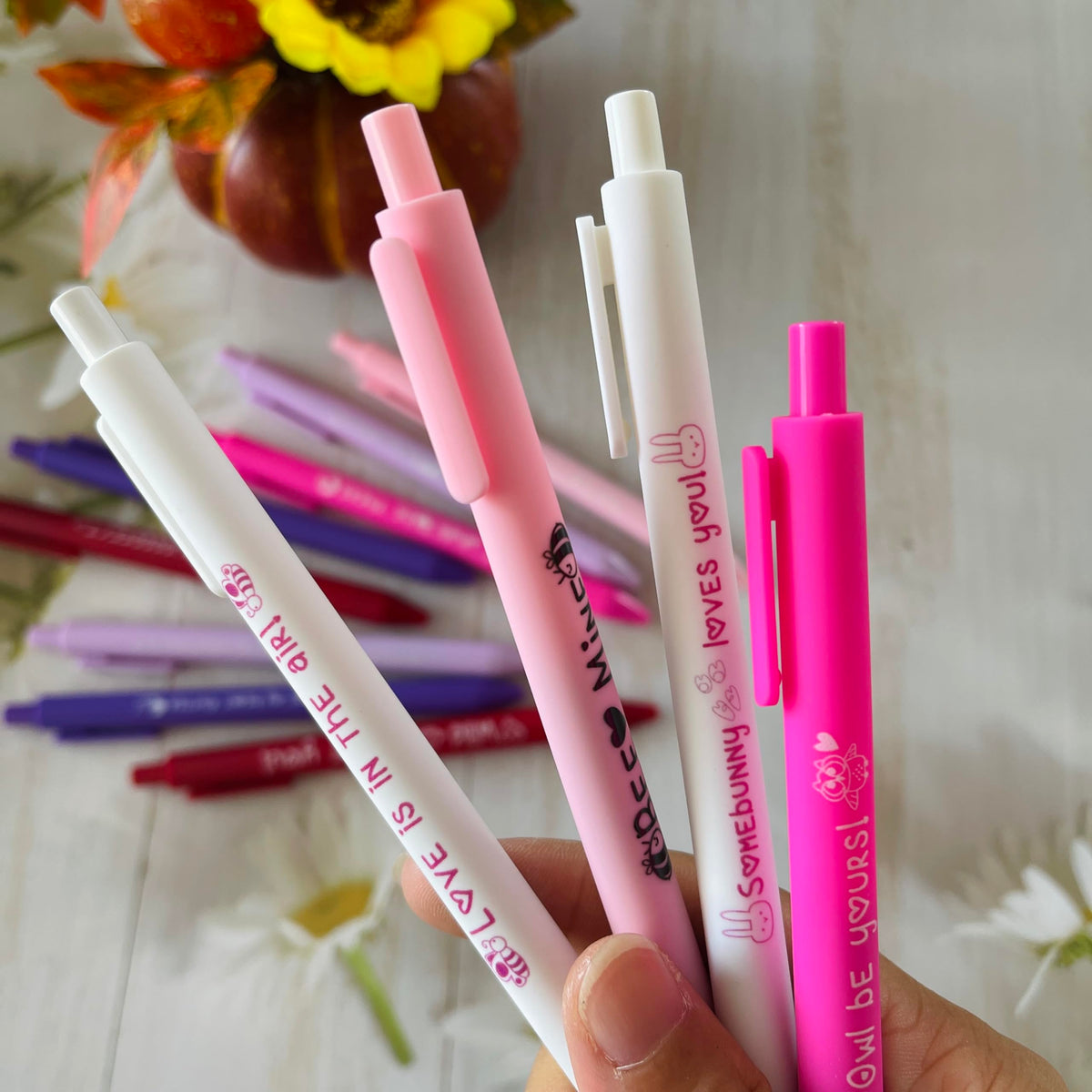 Jxueych 12 Pack Valentine's Day Novelty Ballpoint Pens - Hilarious & Heartfelt Messages for Loved