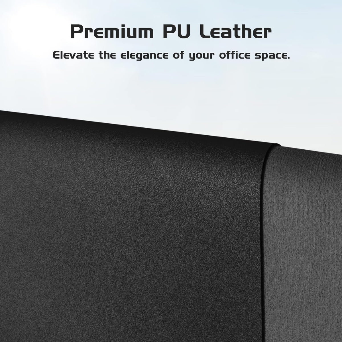 Aothia Leather Desk Pad Protector, Office Desk Mat, Large Mouse Pad, Laptop Desk Pad, Non-Slip PU