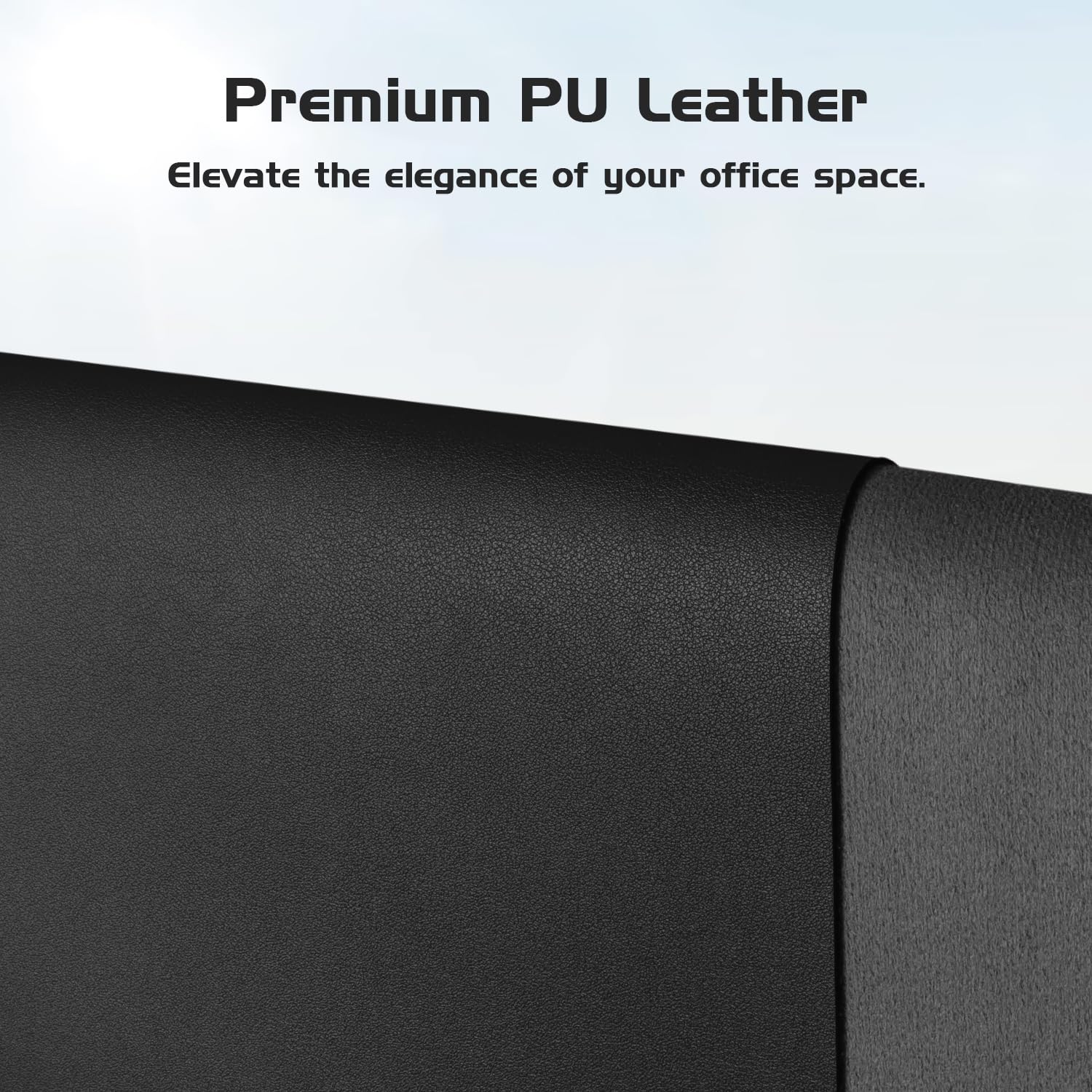 Aothia Leather Desk Pad Protector, Office Desk Mat, Large Mouse Pad, Laptop Desk Pad, Non-Slip PU