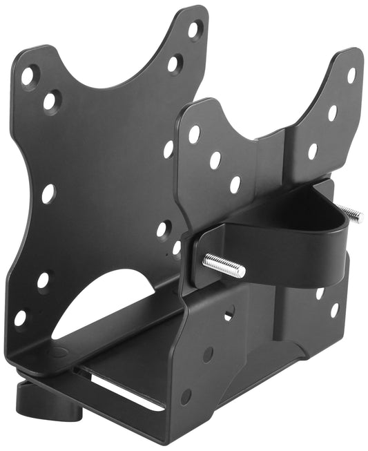 ICY BOX Mini PC Stand (Intel NUC, Mac mini etc.), Up to 5kg, Monitor Stand or VESA Mount, Variable