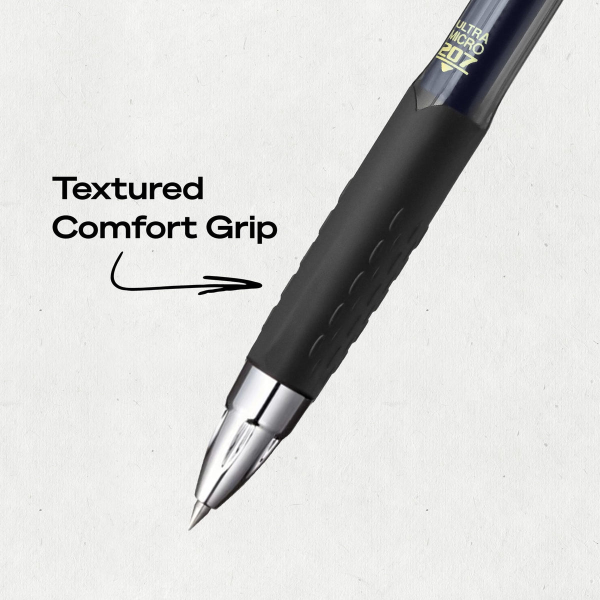 uniball™ 207 Gel Pens, Blue Ink, 0.38mm Ultra Micro Point, 12 Count