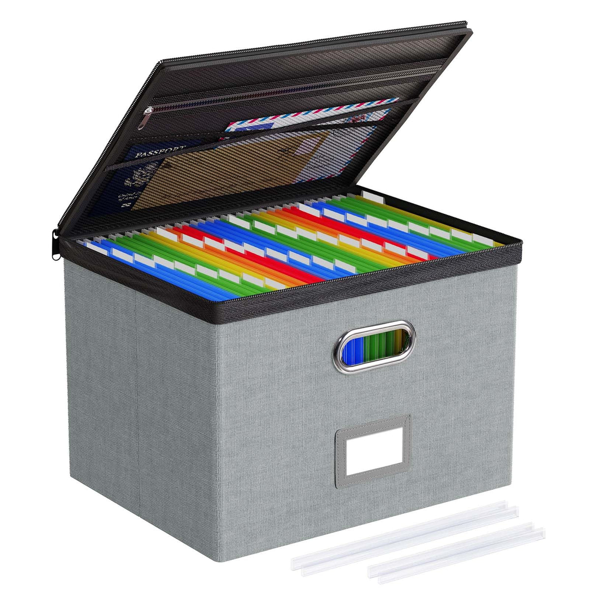 Oterri File Box Large 1-Pack Hanging Organizer for Letter/Legal-Size Folder