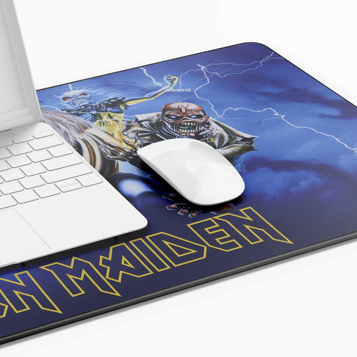 SUBSONIC Iron Maiden Mouse Pad XXL 35x15 in – Gaming Desk Mat Extra Large