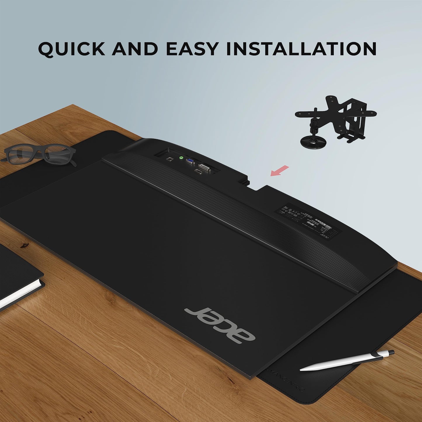HumanCentric VESA Mount Adapter Bracket Compatible with Acer Monitor