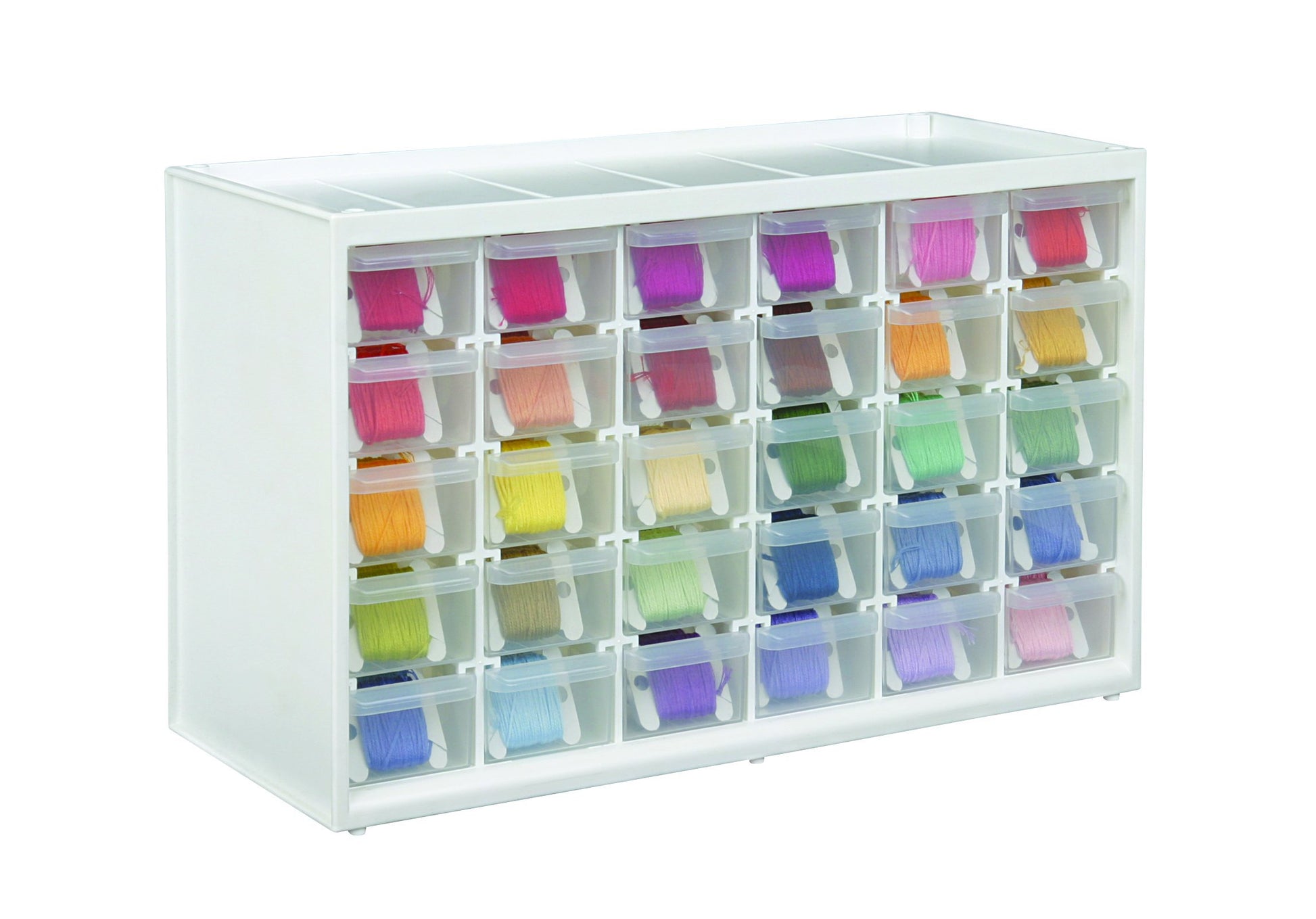 ArtBin 6830PC Store-In-Drawer Cabinets - Wall Mountable Storage Cabinet with 30 Drawers, Art &
