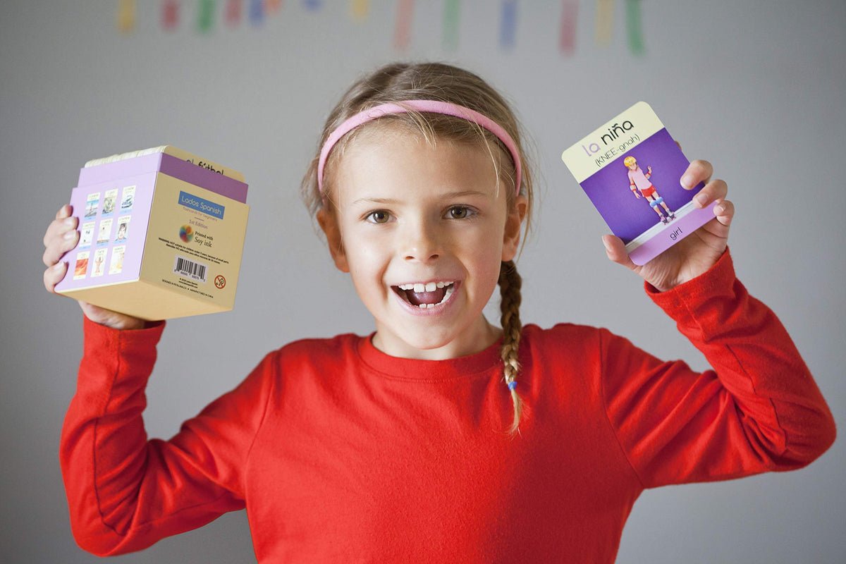 Spanish Flashcards for Beginners, Adults and Kids, 500 Most Used Spanish Words