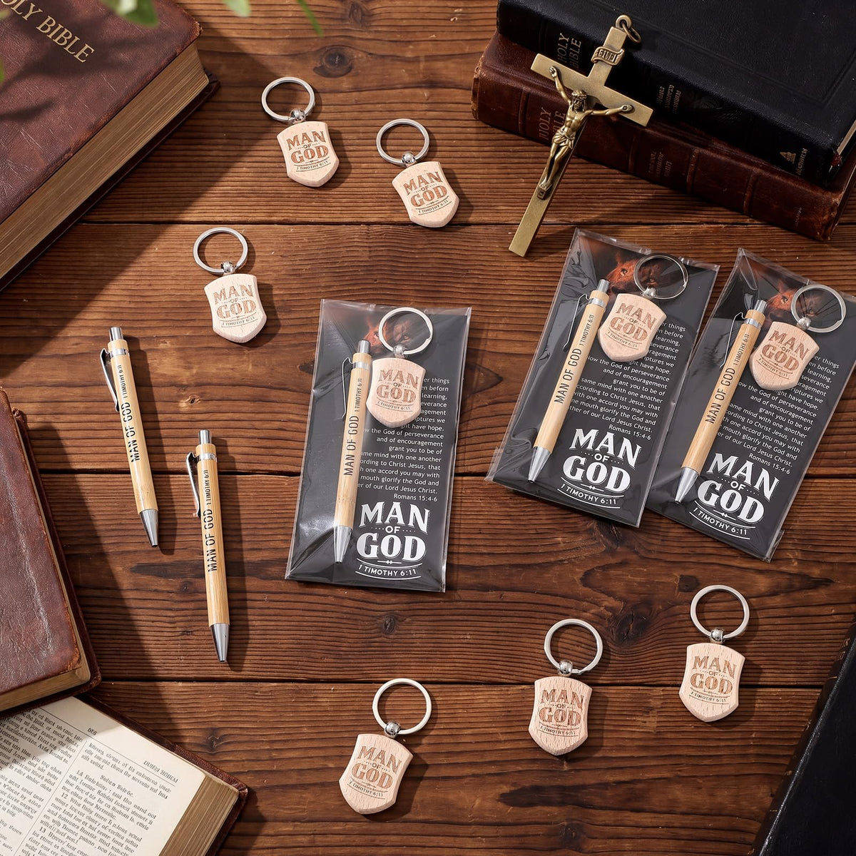 Landical 18 Sets Pastor Appreciation Gifts for Men Christian Pastor Gifts