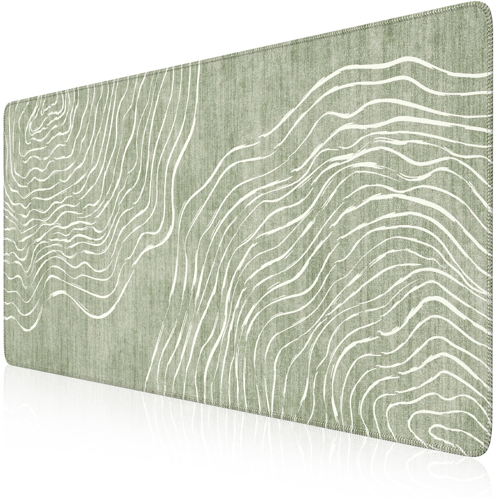 iCasso Desk Cover Mat Green, Extra Large Mouse Pad for Laptop