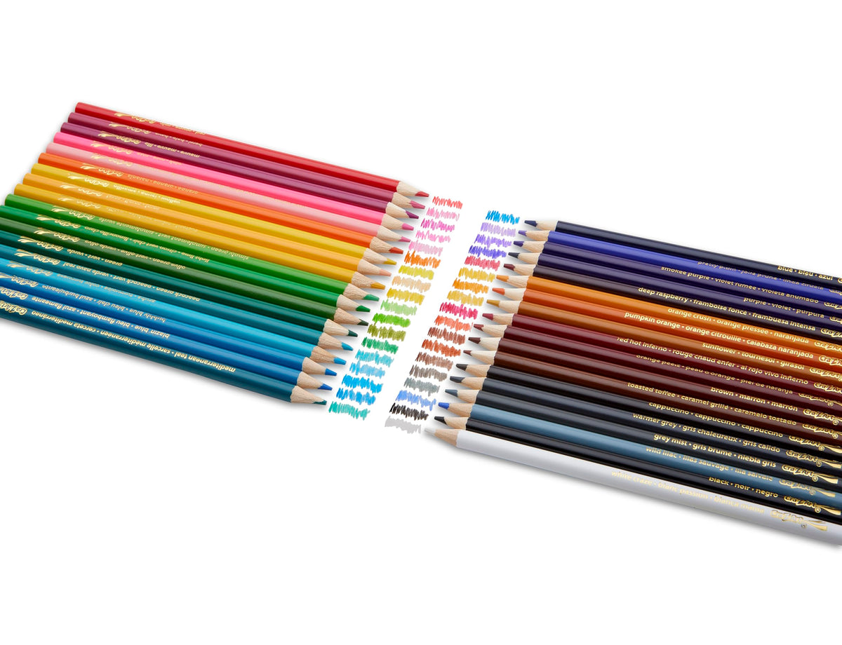 Cra-Z-Art Colored Pencils Bulk Pack, 10 Boxes of 24 ct Pre-Sharpened Pencils, Non-Toxic, Classroom