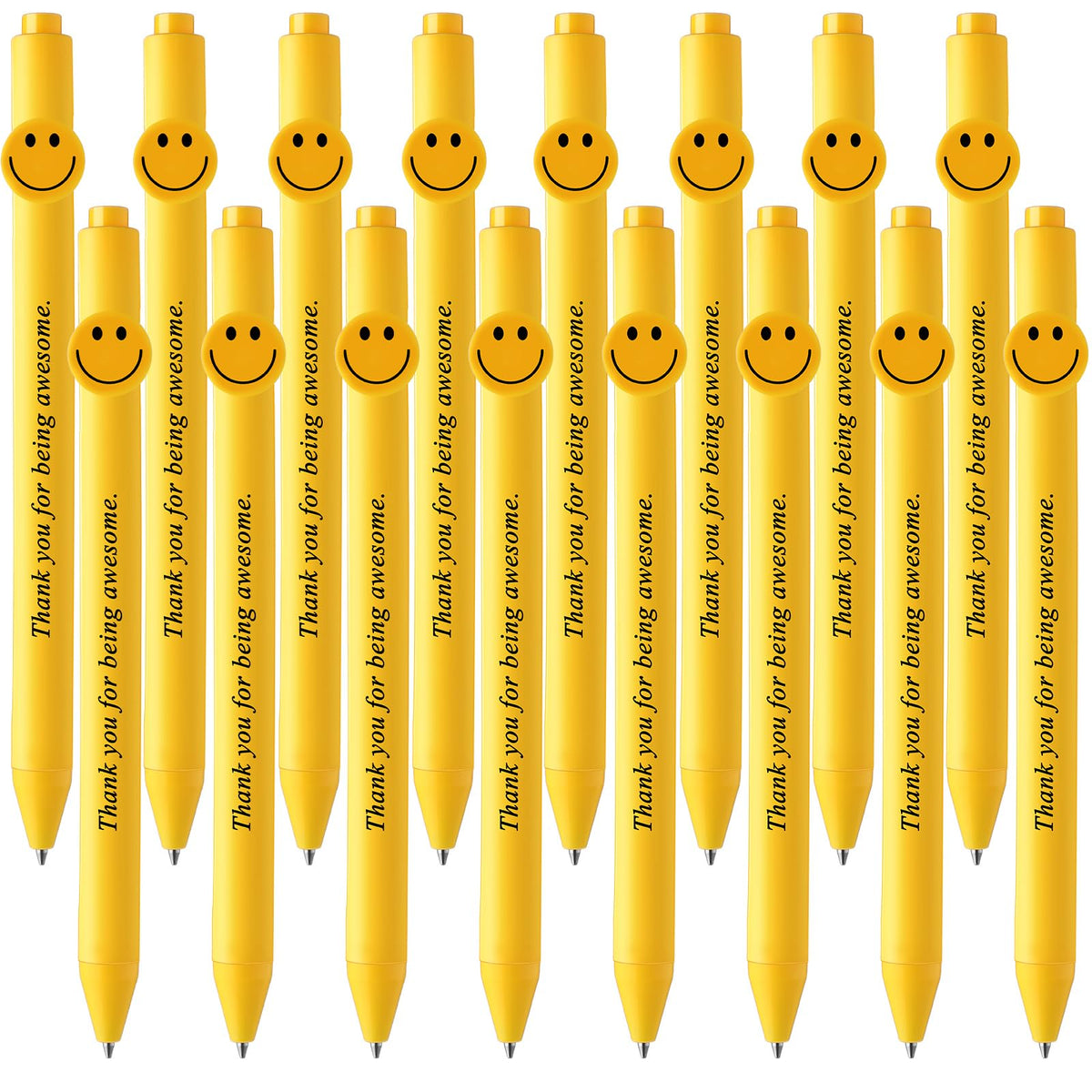 Fuutreo 50 Pcs Funny Pens Employee Appreciation Gifts, Thank You