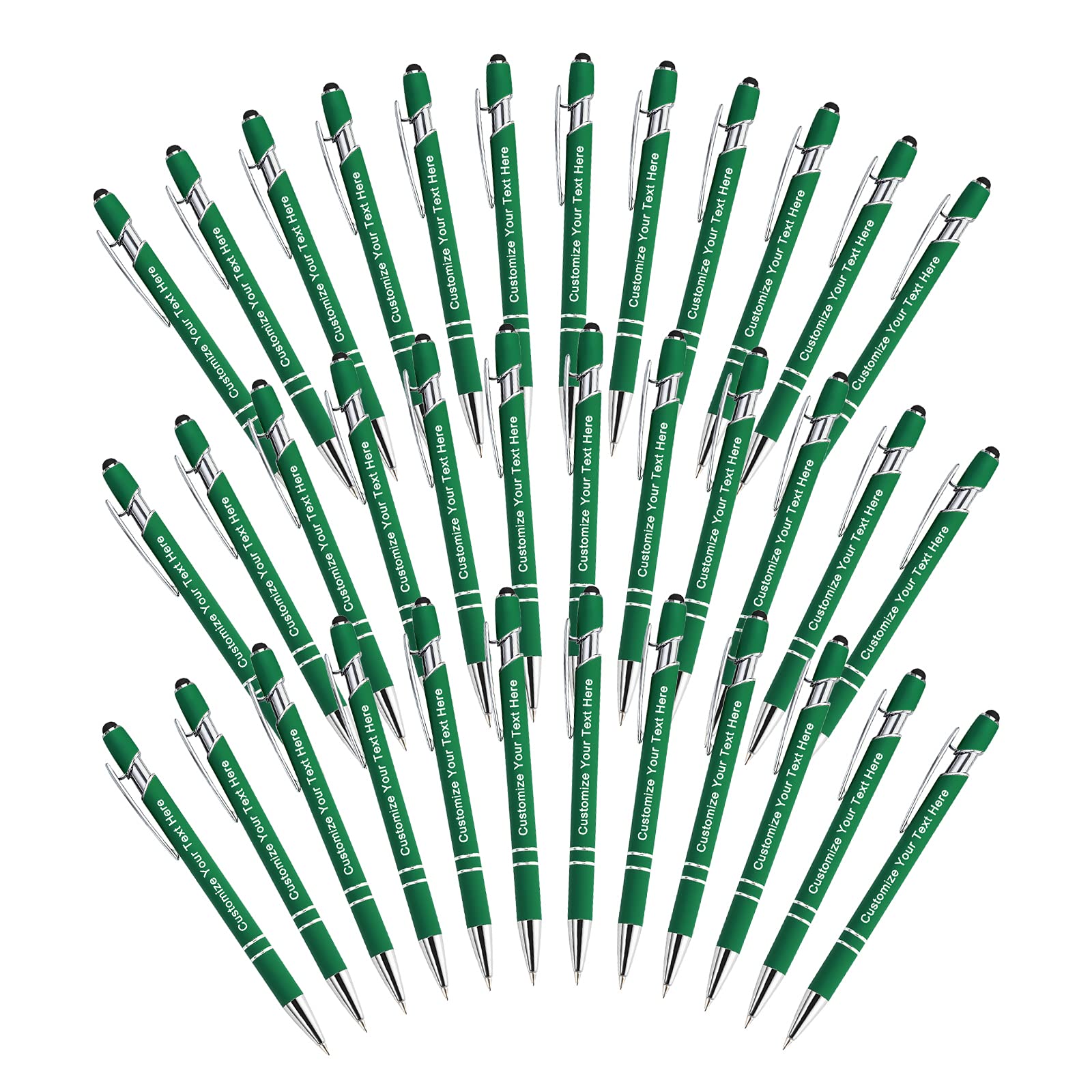 Qingxily Custom Pens with Free Engraving,Customized Stylus Ballpoint Pens with Your