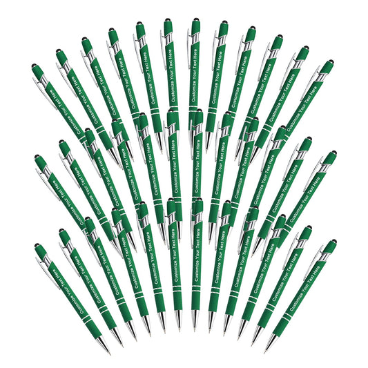 Qingxily Custom Pens with Free Engraving,Customized Stylus Ballpoint Pens with Your