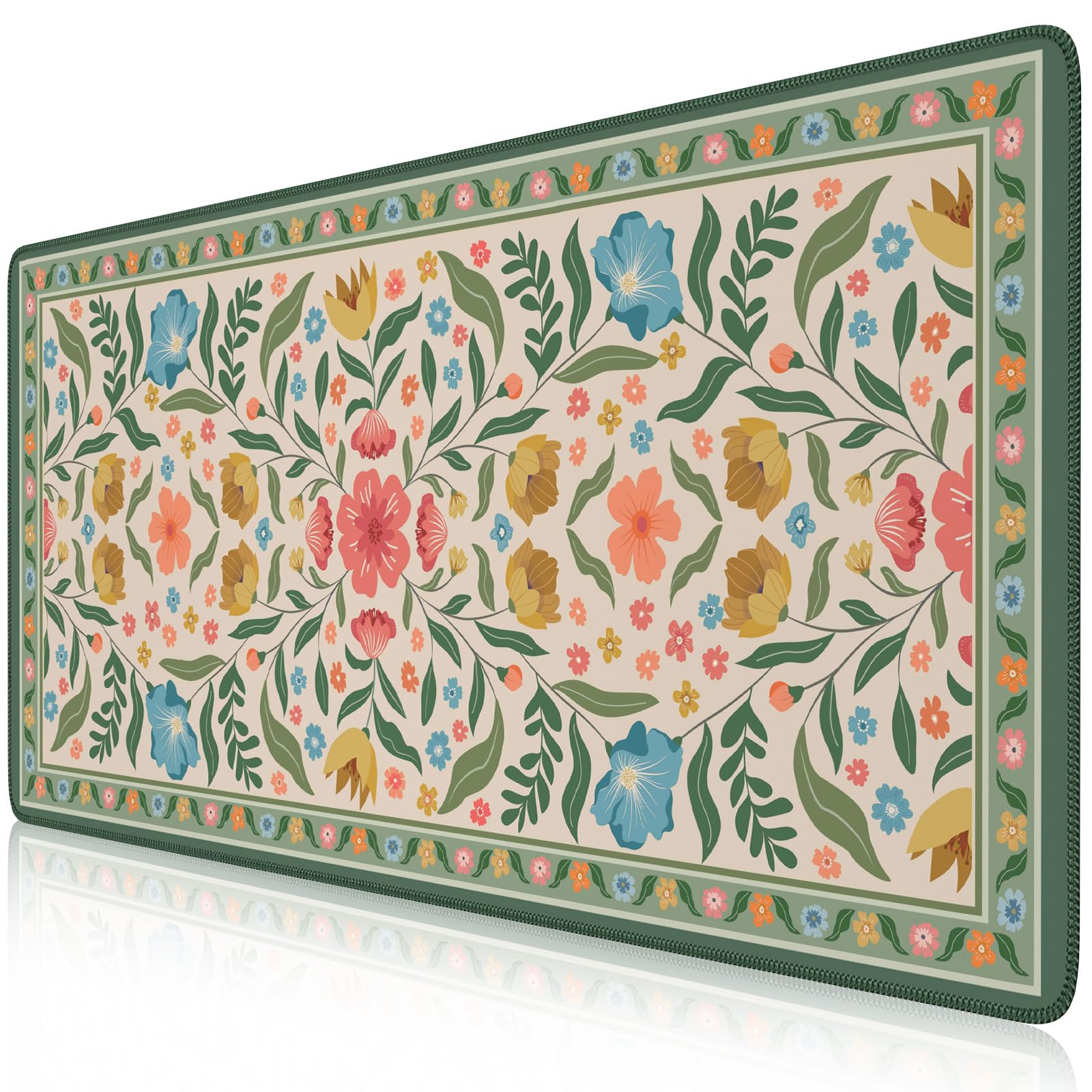 iLeadon Computer Desk Mat with Smooth Surface, Large Mouse Pad for Desk