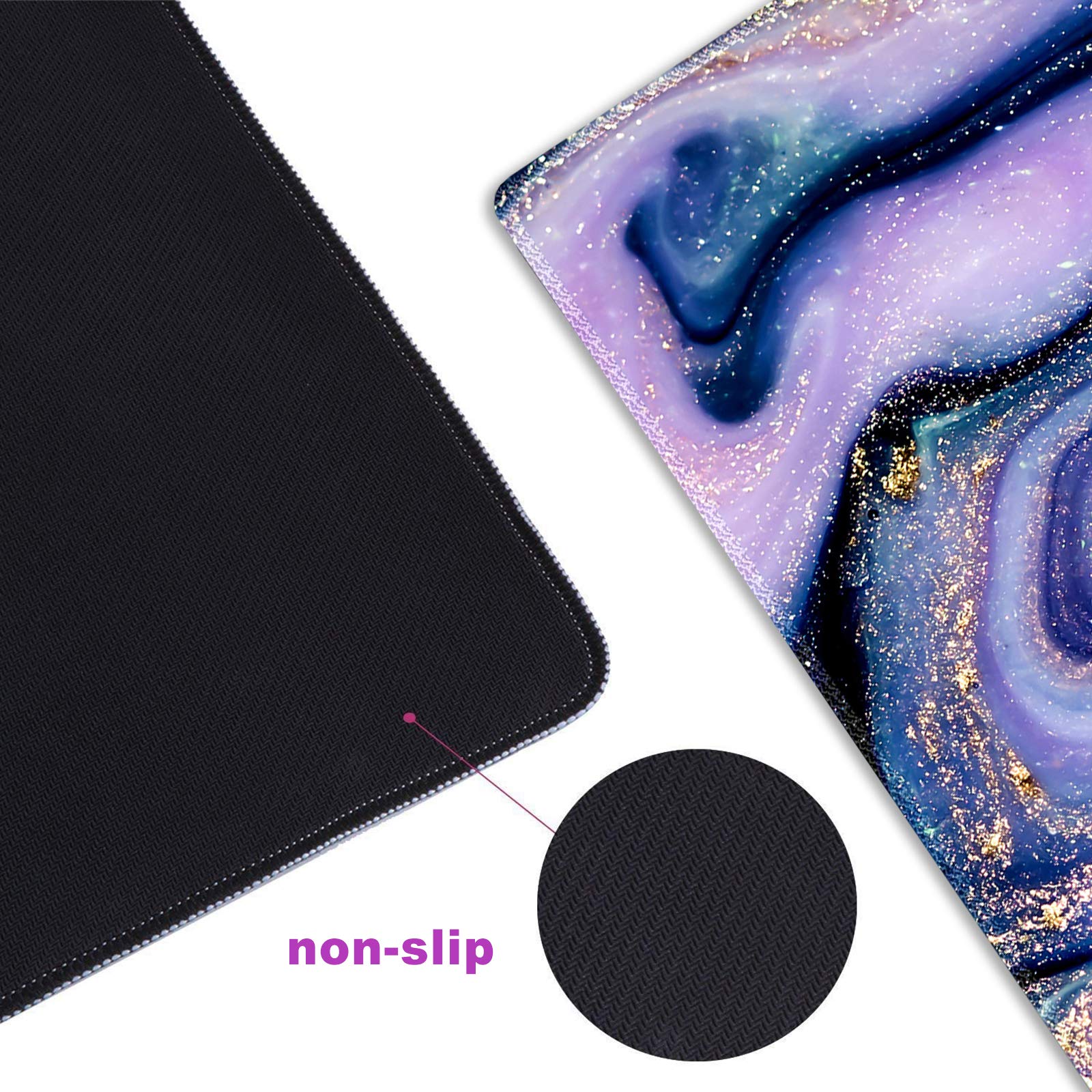 Extended Gaming Mouse Pad XXL ArtSo Large Keyboard Mat Long Mousepad Desk Decor Writing Pad Non