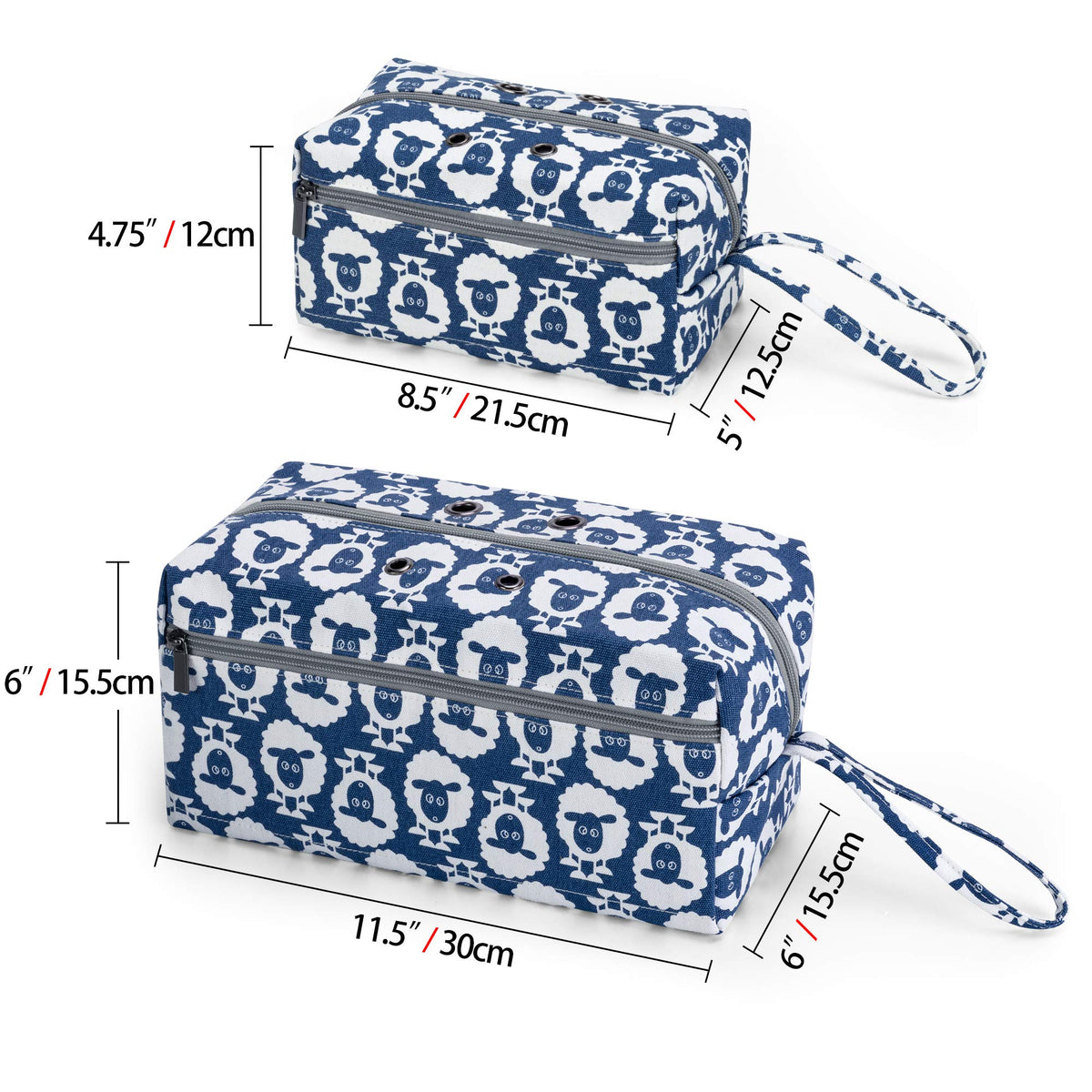 LUXJA Small Yarn Storage Bag for Yarn Skeins, Sheep