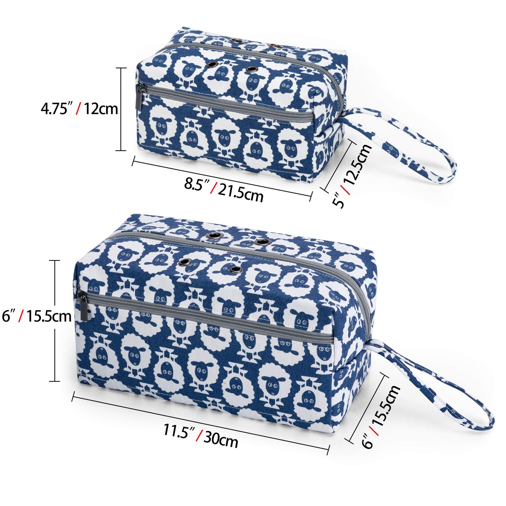 LUXJA Small Yarn Storage Bag for Yarn Skeins, Sheep