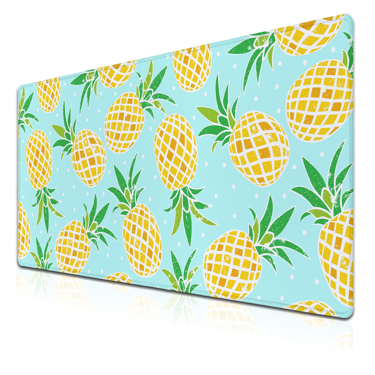Samgula Computer Desk Mat Yellow, XXL Mouse Pads Large Desk Pads, Mouse Pad Gaming Non-Slip Rubber