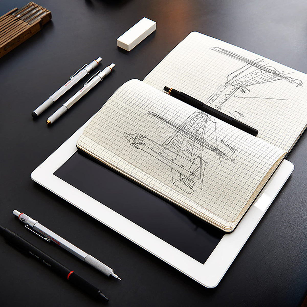 Rotring 800 Mechanical Pencil 0.7Mm Black