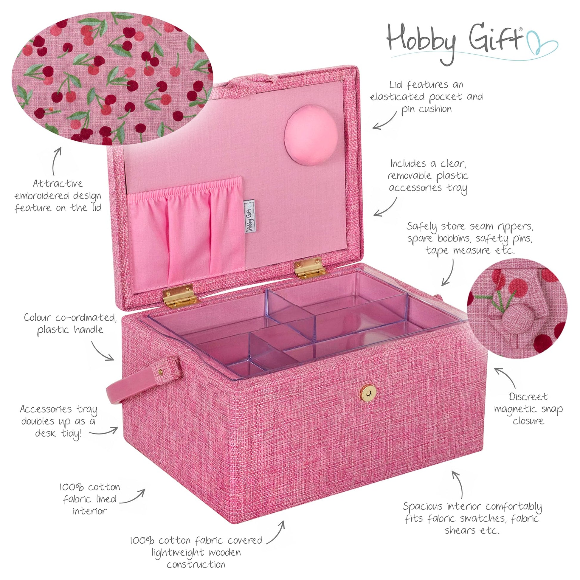 Hobby Gift Medium Sewing Box Organiser