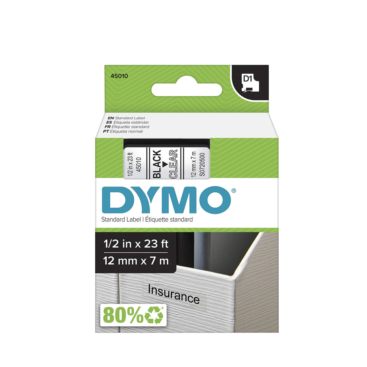 DYMO Authentic D1 Label l DYMO Labels for LabelManager COLORPOP and LabelWriter Duo Label Makers