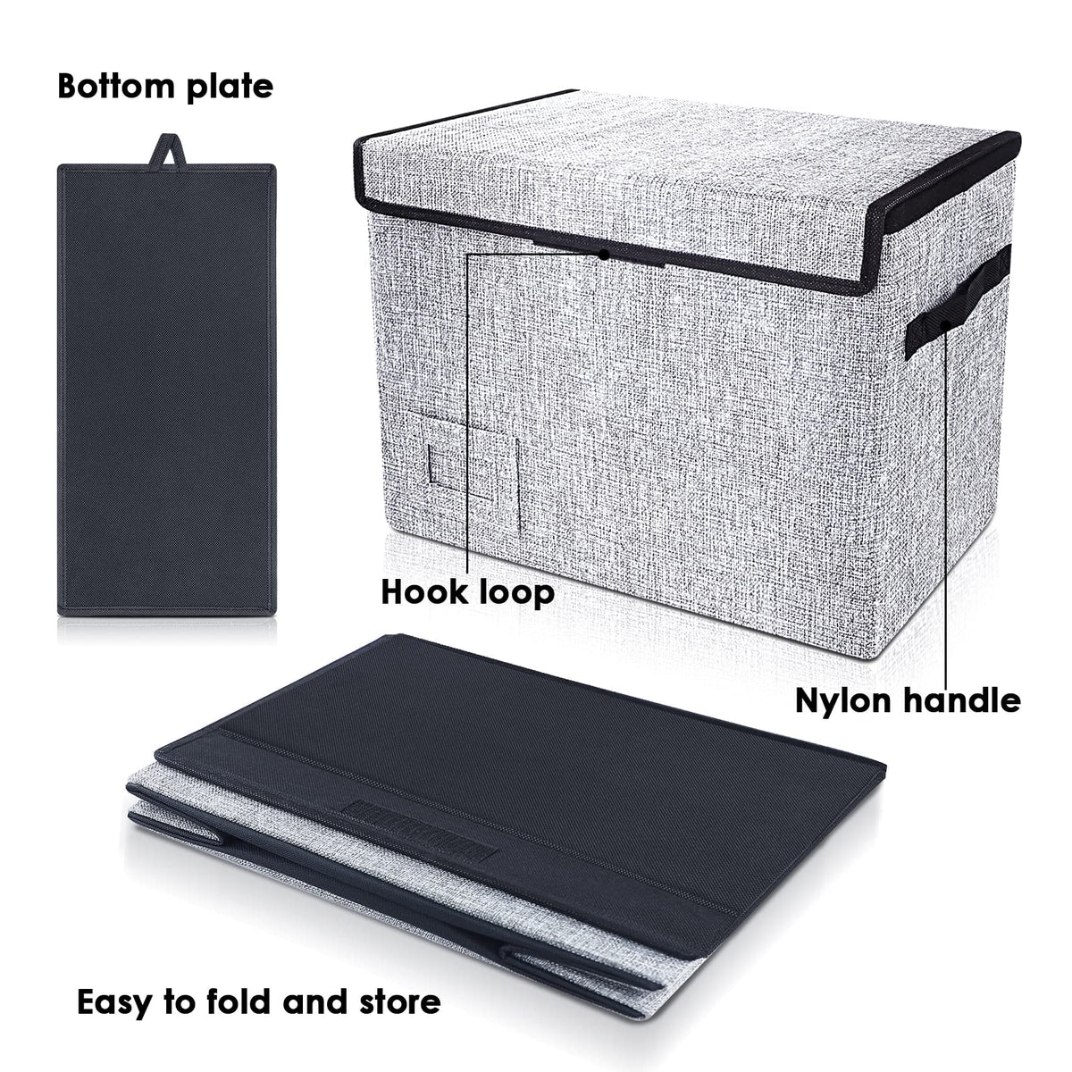 Leffis Comic Book Storage Box Comic Bin 15.5" X 7.5" X 11.3"