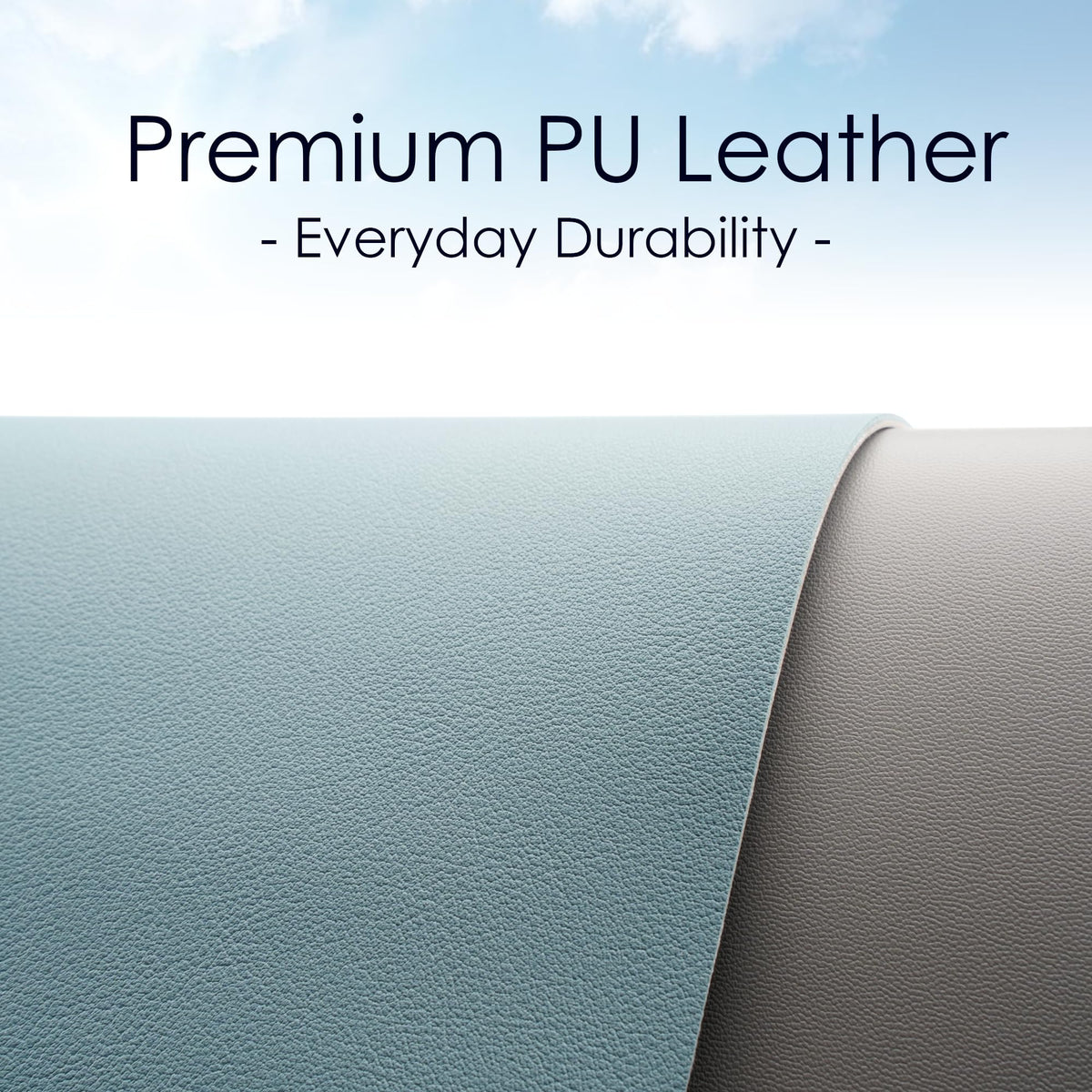 Leather Desk Pad Protector, Waterproof Mouse Pad, PU Desk Mat, Office Desk Cover, Desk Writing Mat