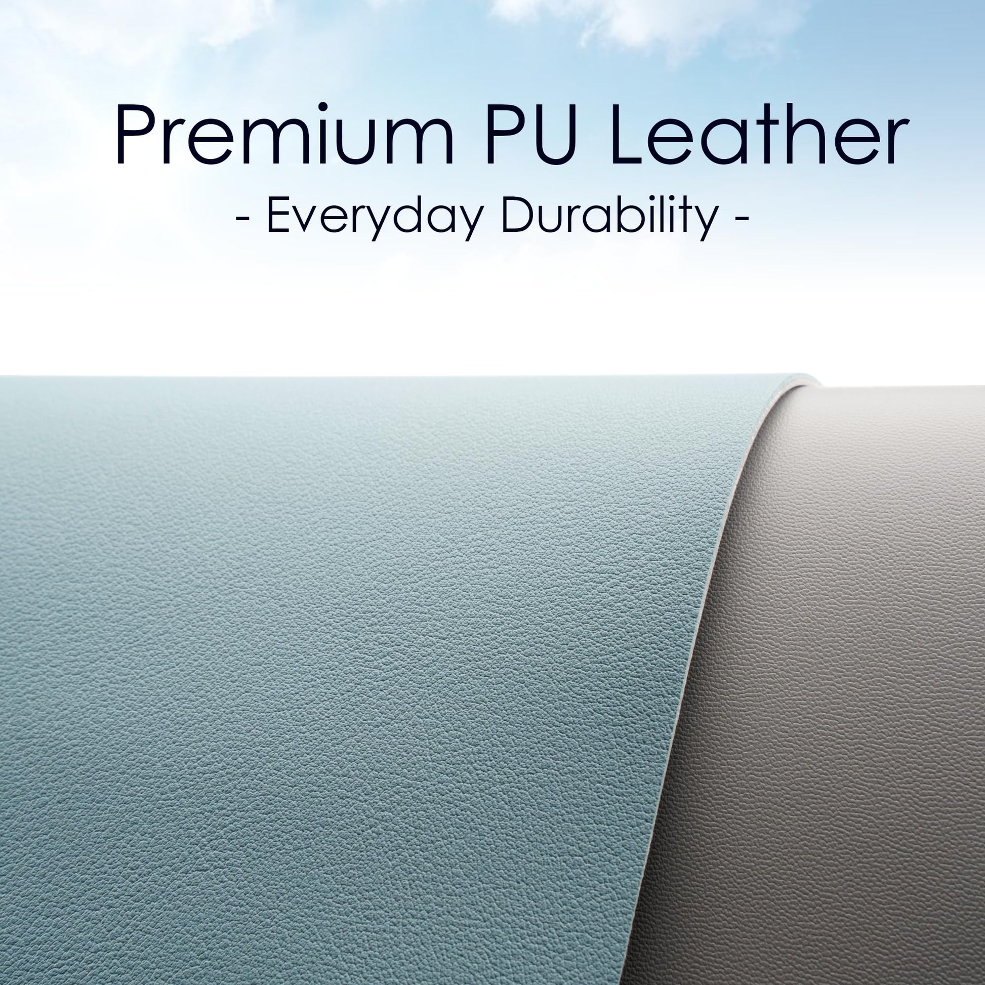 Leather Desk Pad Protector, Waterproof Mouse Pad, PU Desk Mat, Office Desk Cover, Desk Writing Mat
