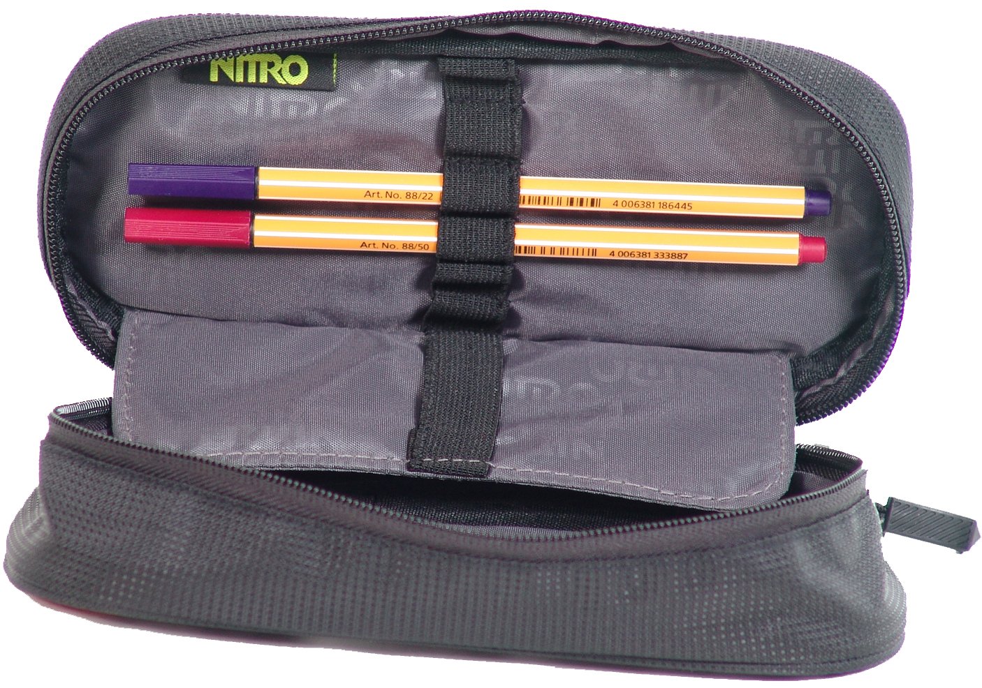 Nitro Snowboards 2018 Pencil Cases, 28 cm, Green (Wicked Verde)