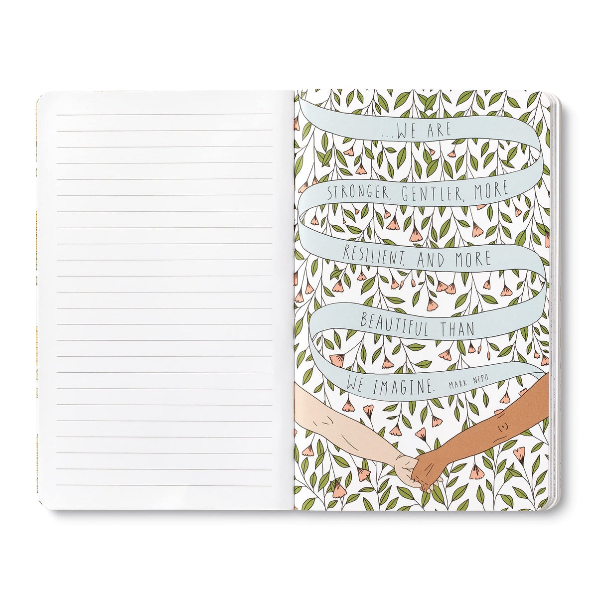 Compendium Softcover Journal - There is always hope… – A Write Now Journal with 128 Lined Pages